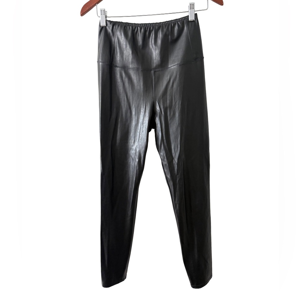 Wilfred Free Black Daria Faux Leather Leggings High Rise Womens  Medium